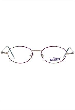 NOS 90s MAX Optik vintage oval eyeglasses optical frames OG
