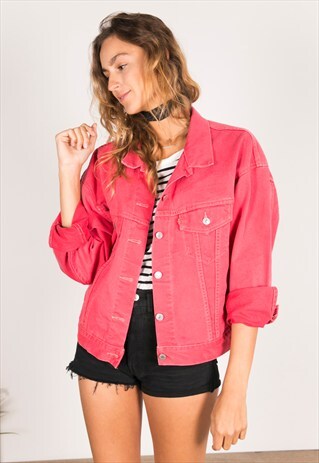 VINTAGE 80S COLOURED LEVI'S JACKET / C603