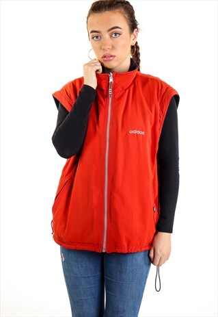VINTAGE ADIDAS GILET JACKET J2636