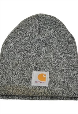 Vintage Carhartt Beanie Hat Grey