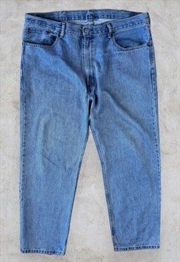 Levis 550 Jeans Tapered Wide Leg Blue Men's W40 L30