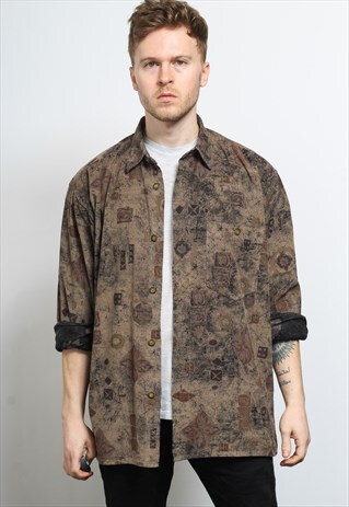 VINTAGE CORDUROY CORD SHIRT
