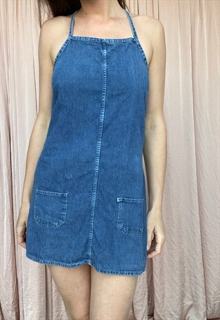 VINTAGE 90'S DENIM MINI DRESS