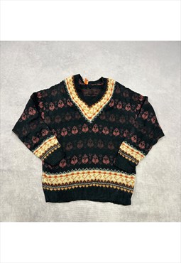 Vintage Knitted Jumper Men's M