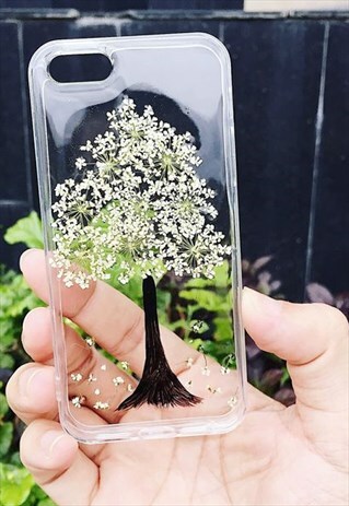 HANDMADE REAL FLOWERS IPHONE /SAMSUNG CASE