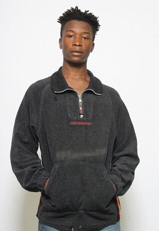 VINTAGE BEST COMPANY 1/4 ZIP SWEATSHIRT