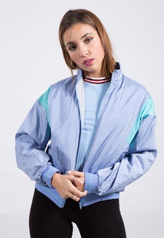 VINTAGE 90S CHAMPION SHELL JACKET / S8911