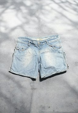 Vintage Ladies Y2K Rip Curl Denim Shorts 