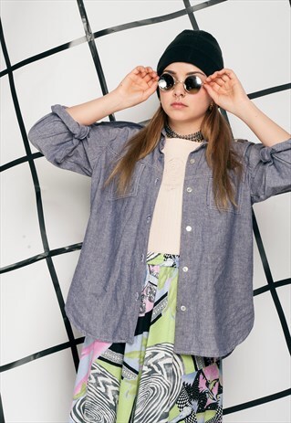 80S VINTAGE DENIM SHIRT