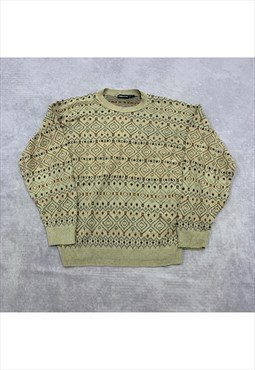 Vintage Knitted Jumper Men's L