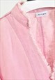 VINTAGE 00S LINEN SUIT IN LIGHT PINK