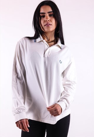 FRED PERRY LONG SLEEVE POLO T-SHIRT T628