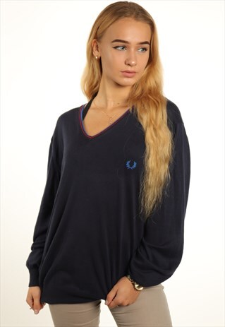 VINTAGE FRED PERRY KNITWEAR JUMPER K196