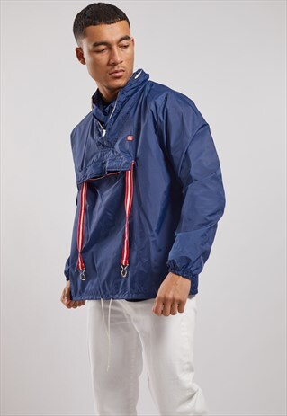 VINTAGE 1/4 ZIP WINDBREAKER JACKET