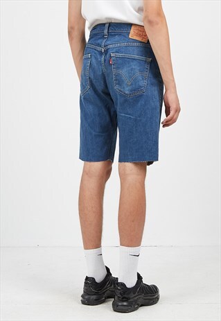 VINTAGE RETRO BLUE LEVI'S 501 FIT DENIM SHORTS