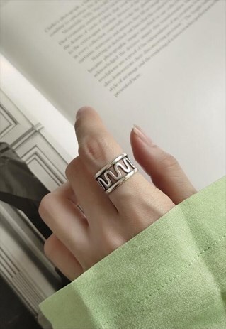 VINTAGE LINES SNAKE OPEN RING