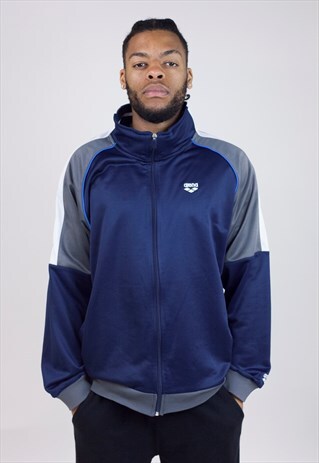 VINTAGE ARENA ZIP UP 90'S JACKET