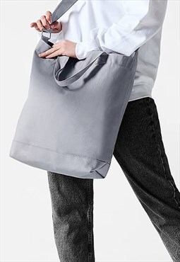 54 Floral Dual Handle All Day Shoulder Tote Bag - Grey