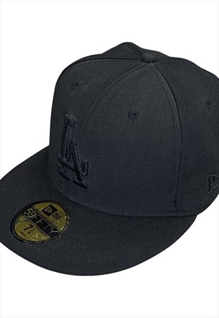 NEW ERA LOS ANGELES DODGERS MLB BLACK CAP 7 1/8