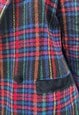 VINTAGE MOSCHINO 90S BLAZER WOMEN JACKET TARTAN