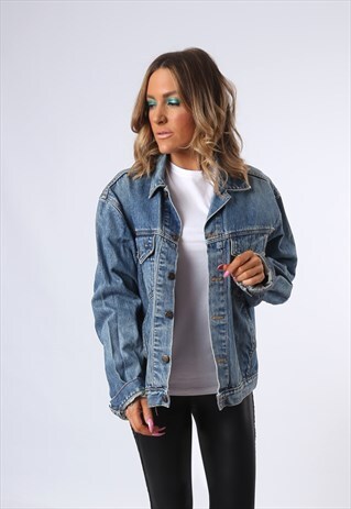 DENIM JACKET OVERSIZED FITTED UK 18 - 20 (4CD)