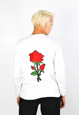 EXCLUSIVE SWEAT - ROSES PATCH