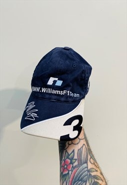 Vintage BMW Williams F1 Racing Embroidered hat cap