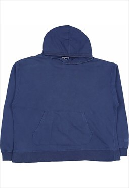 Ralph Lauren polo 90's Pullover Heavyweight Hoodie Large Blu