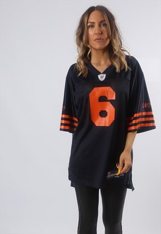 NFL OVERSIZED T-SHIRT SPORT JERSEY TOP FOOTBALL 10 -12 (72H