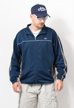 REEBOK track jacket Vintage zip up sweatshirt men size L/XL