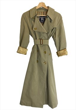 Unisex vintage Burberry trench coat size S