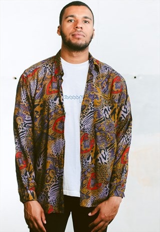 VINTAGE 80S PATTERN SHIRT