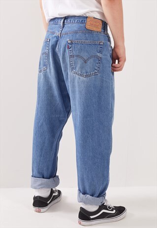 VINTAGE LEVI'S 507 STRAIGHT LEG DENIM JEANS