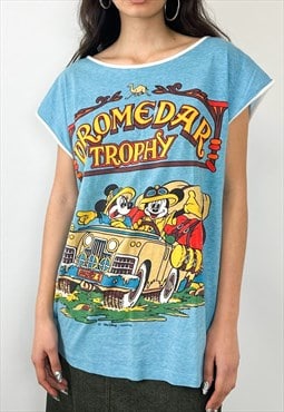 Vintage 70s/80s Mickey Mouse Dromedar Trophy t-shirt 