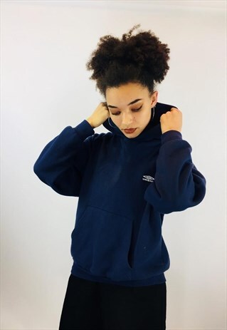 VINTAGE UMBRO EMBROIDERED HOODIE