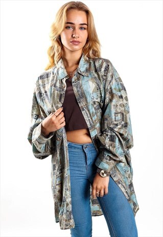 VINTAGE PATTERNED SHIRT S639