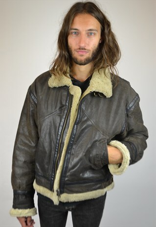 VINTAGE 90'S AVIATOR JACKET