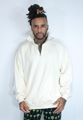 BEST COMPANY 1/4 ZIP SWEATSHIRT