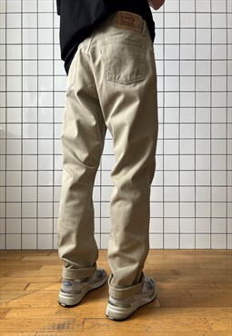 Vintage LEVIS Corduroy Pants Work Military Trousers 90s