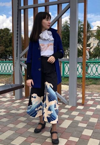 GREAT WAVE CASUAL LOOSE PANTS