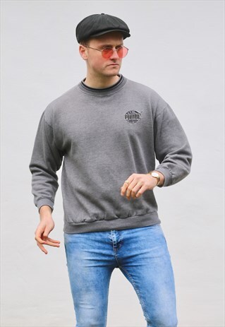 PUMA USA 90S RINGER VINTAGE SWEATSHIRT