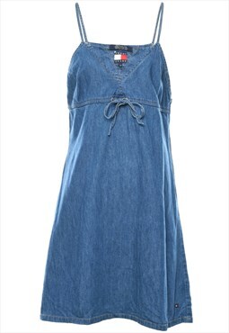 Beyond Retro Vintage Tommy Hilfiger 1990s Denim Dress - L
