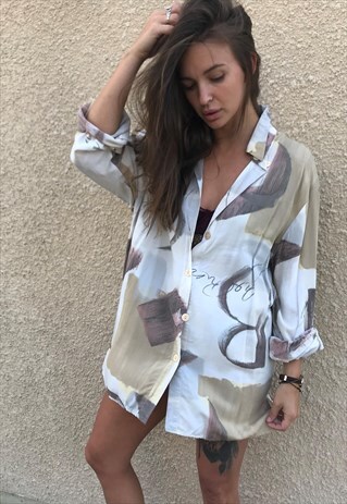 OVERSIZED RETRO 90S 80S VINTAGE UNISEX FESTIVAL SHIRT