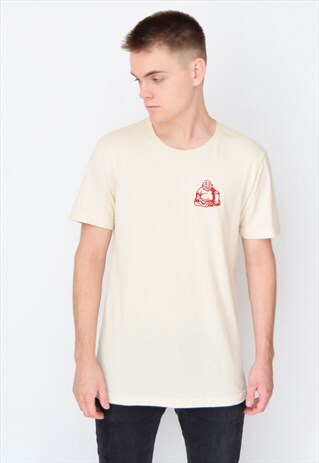 BEIGE BUDDHA (RED) T-SHIRT