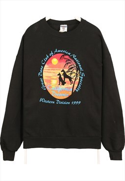Vintage 90's Jerzees Sweatshirt Califonia Dreamin Crewneck