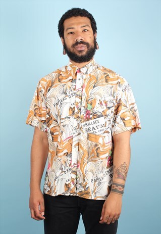 VINTAGE FESTIVAL HAWAIIAN SHIRT ASM1069
