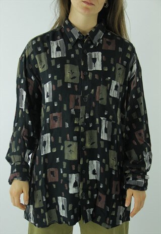 90'S STYLE SHIRT BLACK