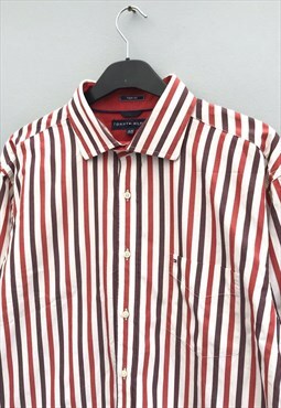 Vintage Tommy Hilfiger multicoloured striped shirt XL 