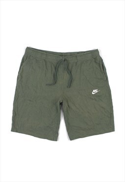 Nike Green Cotton Shorts
