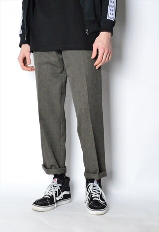 LUHTA VINTAGE 90S KHAKI GREY PANTS